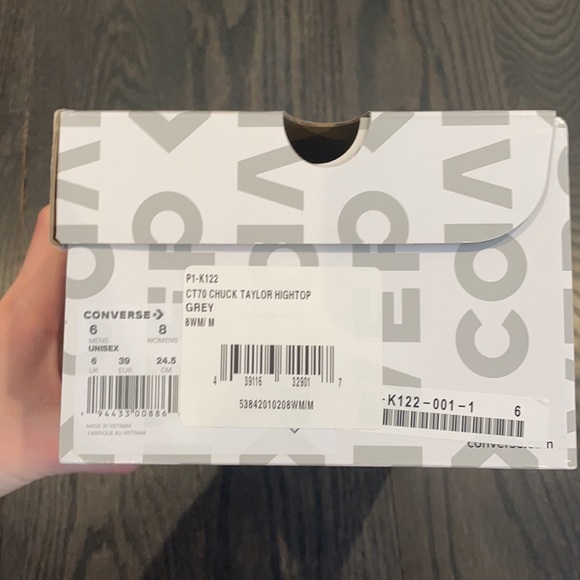 Converse come des garçons size 8 woman’s - Picture 8 of 8